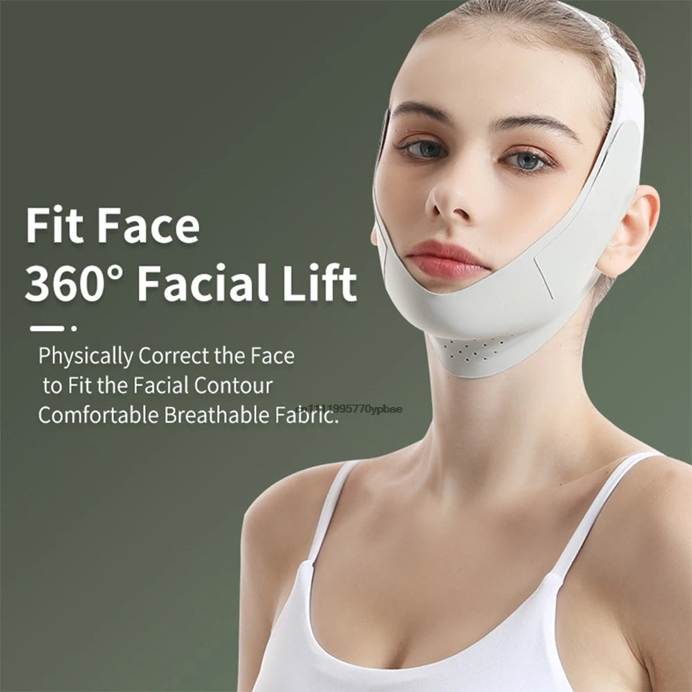 Overnight Face Lift Band | V-Face Jawline Shaping Strap Face Lifting Strap QXL