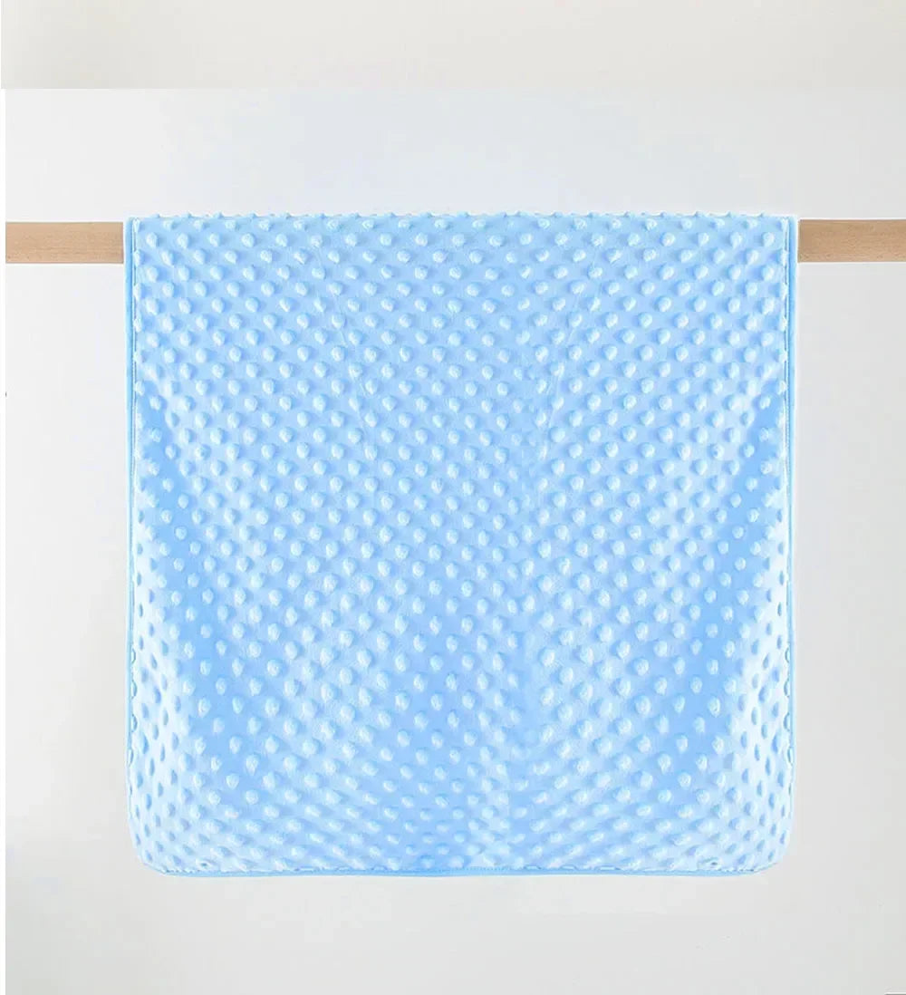 Newborn Swaddle Wrap & Blanket Set | Soft Cotton Fleece Baby Swaddle Blanket QXL