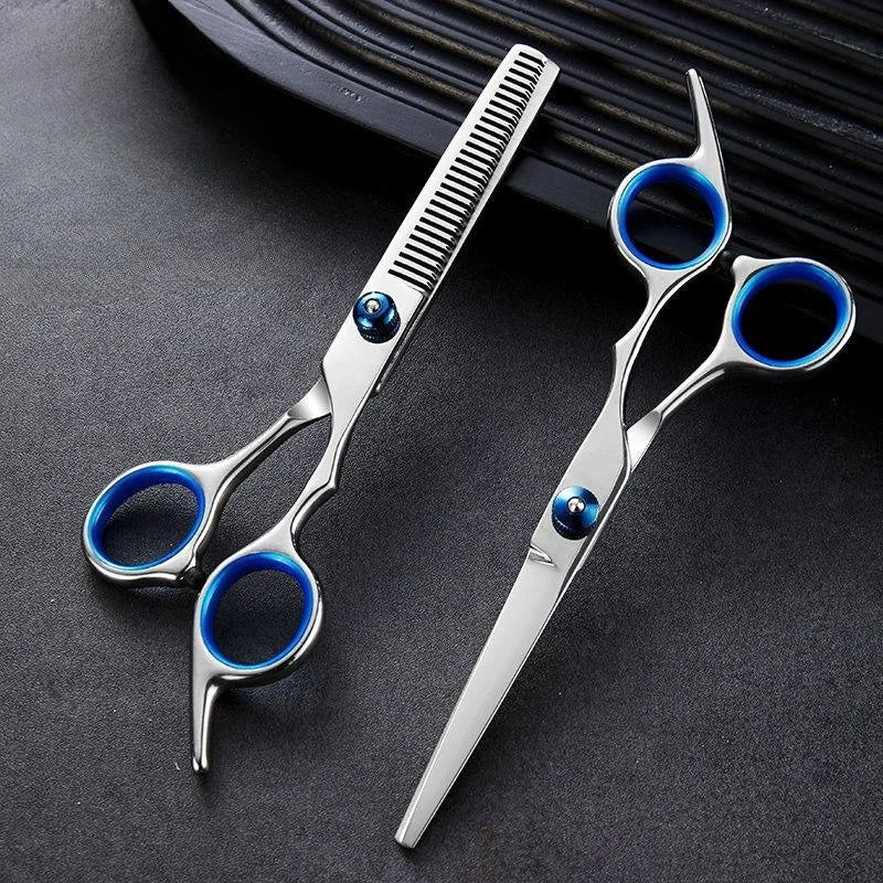 6.5" Professional Thinning Scissors | Stainless Steel Barber Shears Hair Thinning Scissors QXL