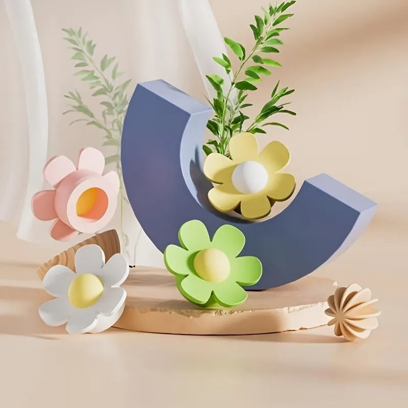4-Pack Silicone Sink Overflow Plugs – Floral Colors Sink Overflow Plug QXL