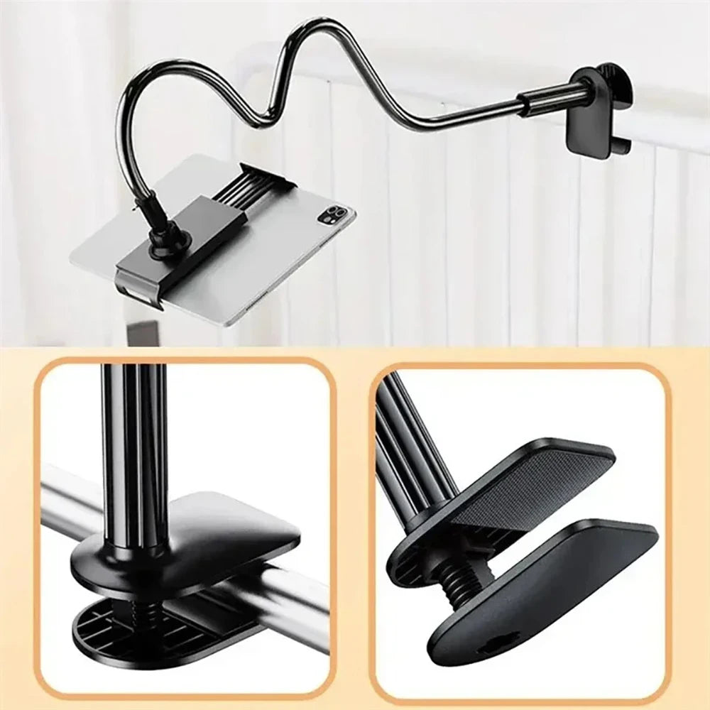 360° Rotating Phone & Tablet Stand | Desk & Bedside Mount Phone & Tablet Stand QXL