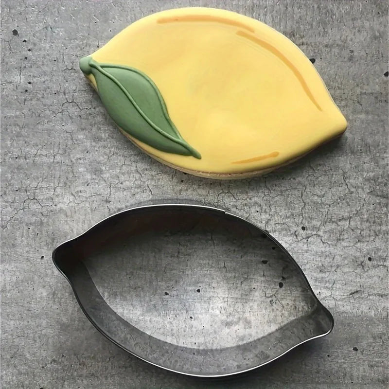 Stainless Steel Lemon Cookie Cutter Mold | DIY Baking Tool Cookie Cutter Mold QXL