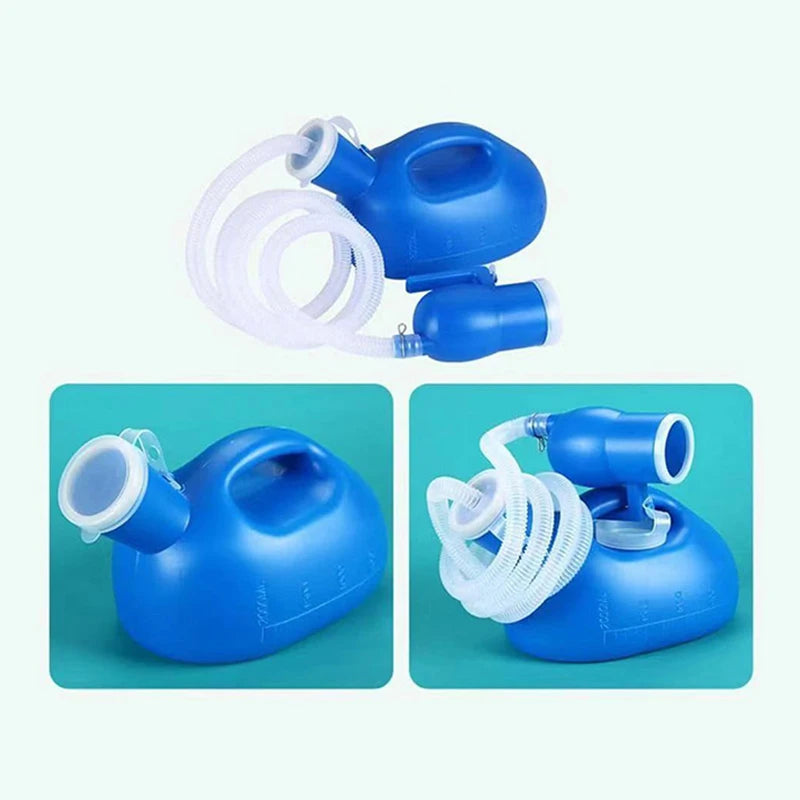 2000ml Male Urinal Bottle with 160cm Tube | Portable Bedside Portable Urinal Bottle QXL
