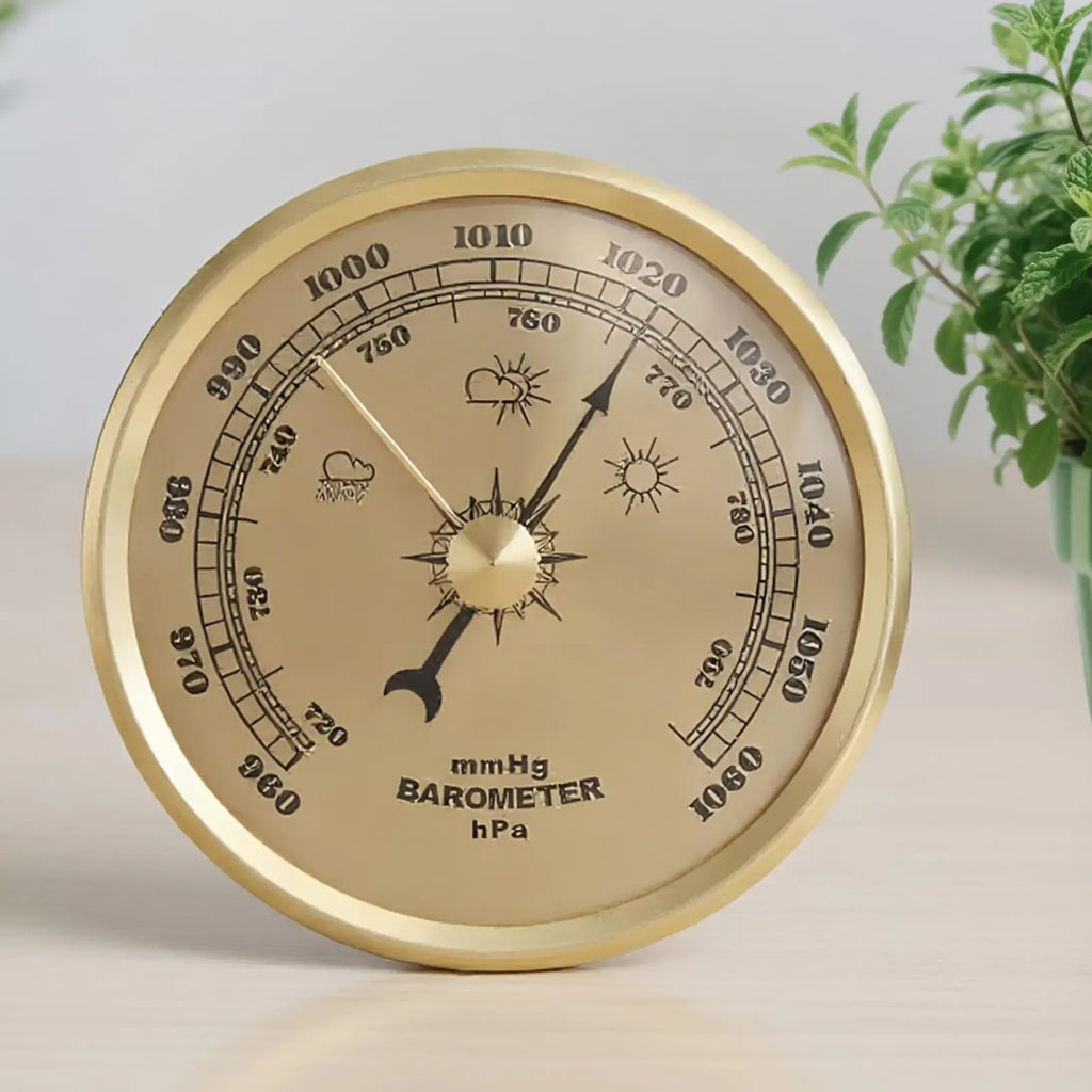 Fishing Barometer – Analog Air Pressure & Weather Gauge Fishing Barometer QXL
