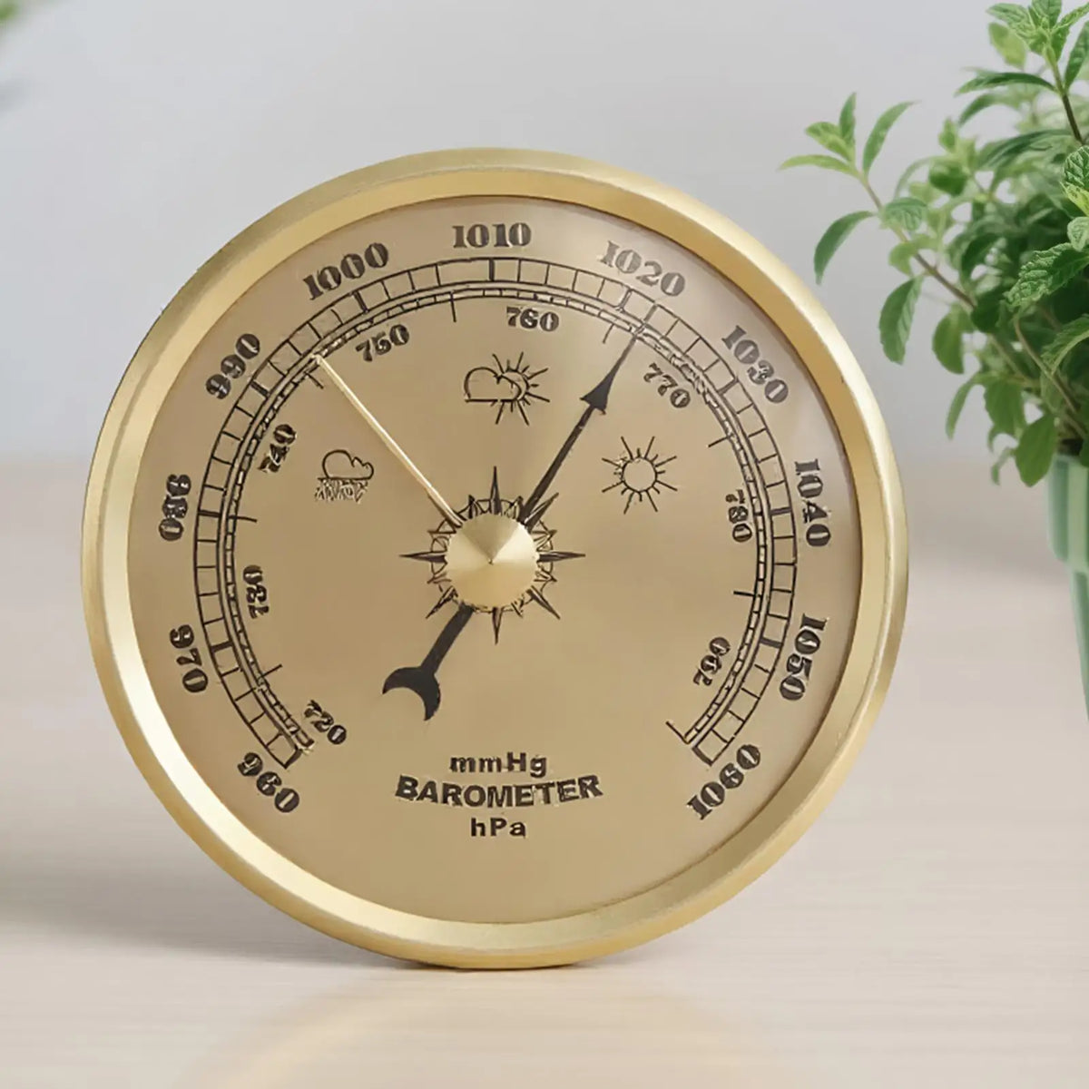 Fishing Barometer – Analog Air Pressure & Weather Gauge Fishing Barometer QXL