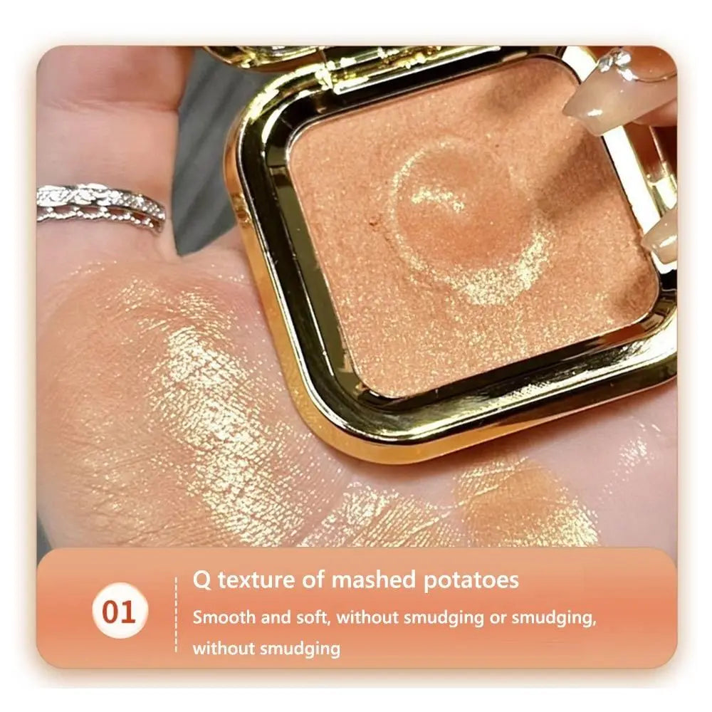 Monochrome Powder Blush | Natural Brightening Contour Blusher Powder Blush QXL