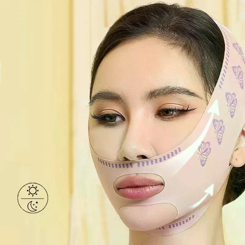 V-Line Face Lifting Bandage | Chin Contouring Shaping Mask Face Lifting Bandage QXL