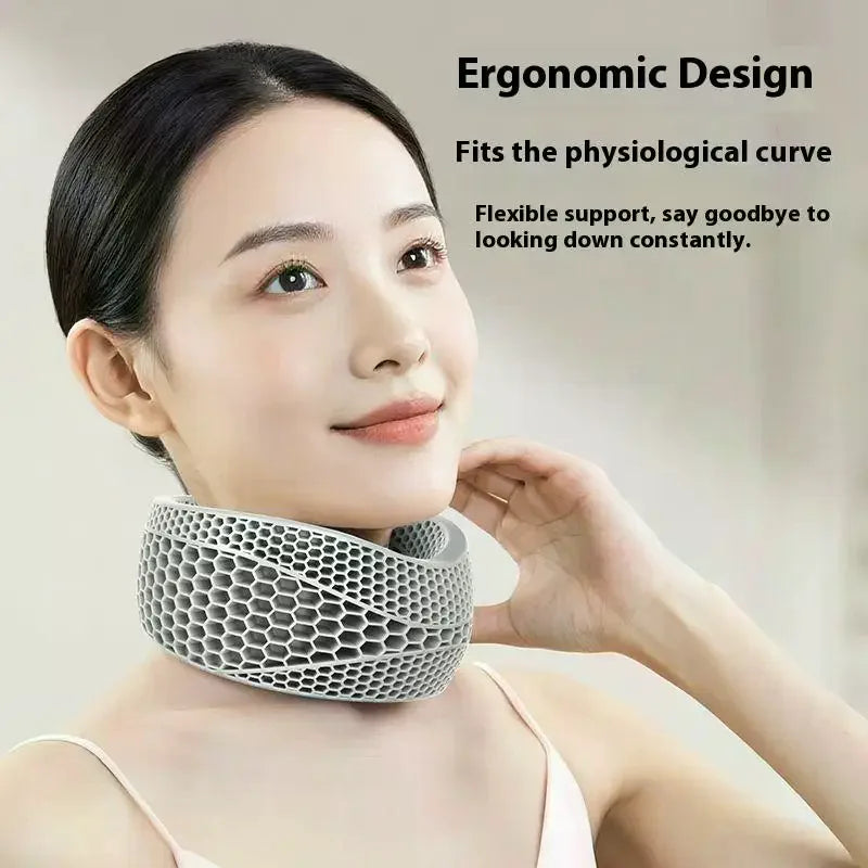 Cervical Neck Support Brace | Adjustable TPE Posture Corrector Neck Support Brace QXL