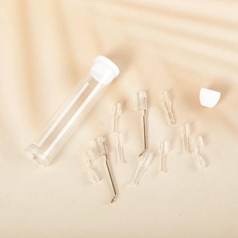 10-Pack Ear Cleaner Replacement Tips | 3.0–3.9mm Universal Fit Ear Cleaner Tips QXL