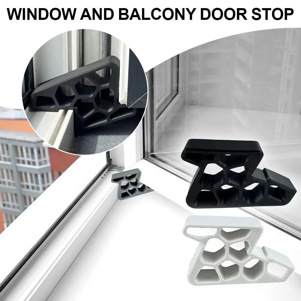 ABS Sliding Window & Door Track Stopper | Balcony Lock Bumper Window Track Stopper QXL