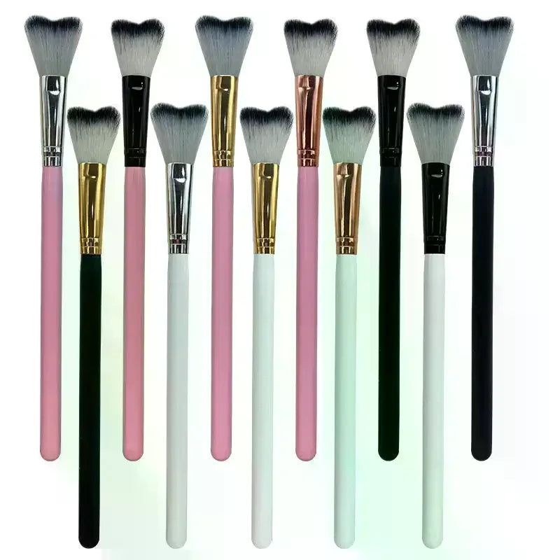 Lash Shampoo Curved Brush for Eyelash Extension Cleansing Lash Cleansing Brush QXL