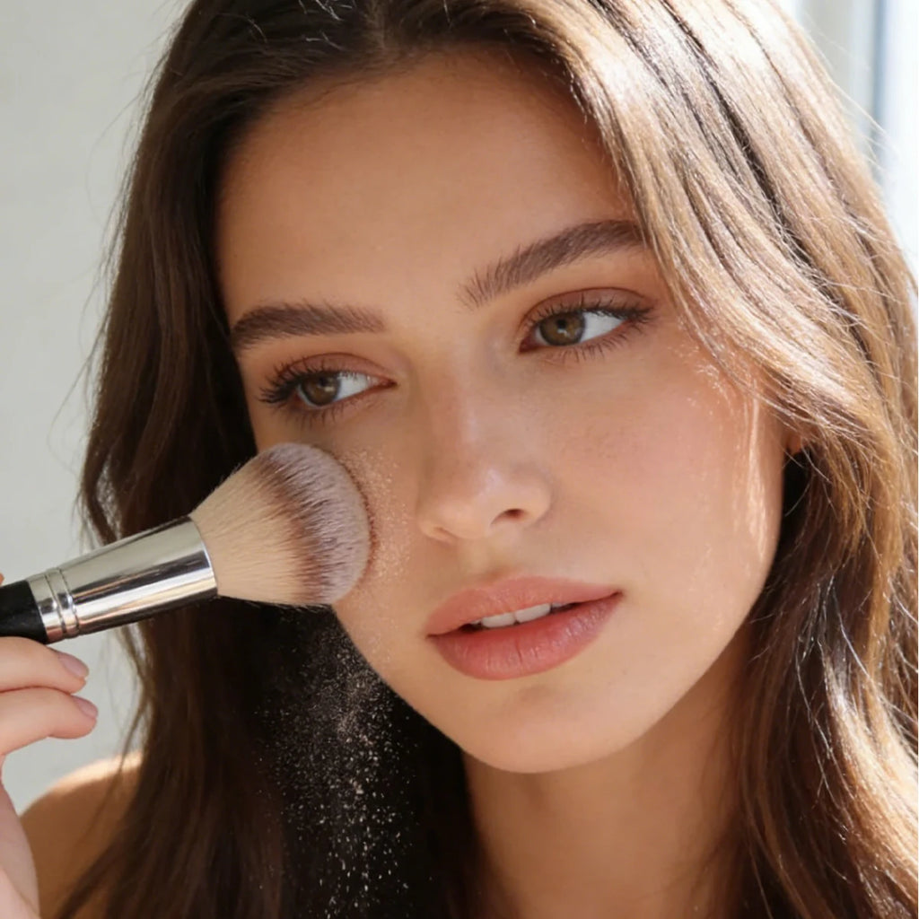 KOSSHOW Large Soft Powder & Blush Makeup Brush Powder & Blush Brush QXL