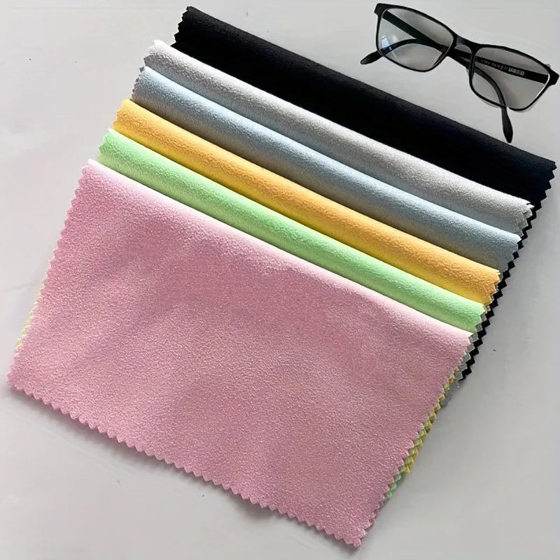 8-Pack Microfiber Cleaning Cloths – Lenses, Screens & Glasses Microfiber Cleaning Cloths QXL