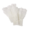 Lace Fake Cuffs | Nail Art Photography Props – 1 Pair Lace Wrist Cuffs QXL White