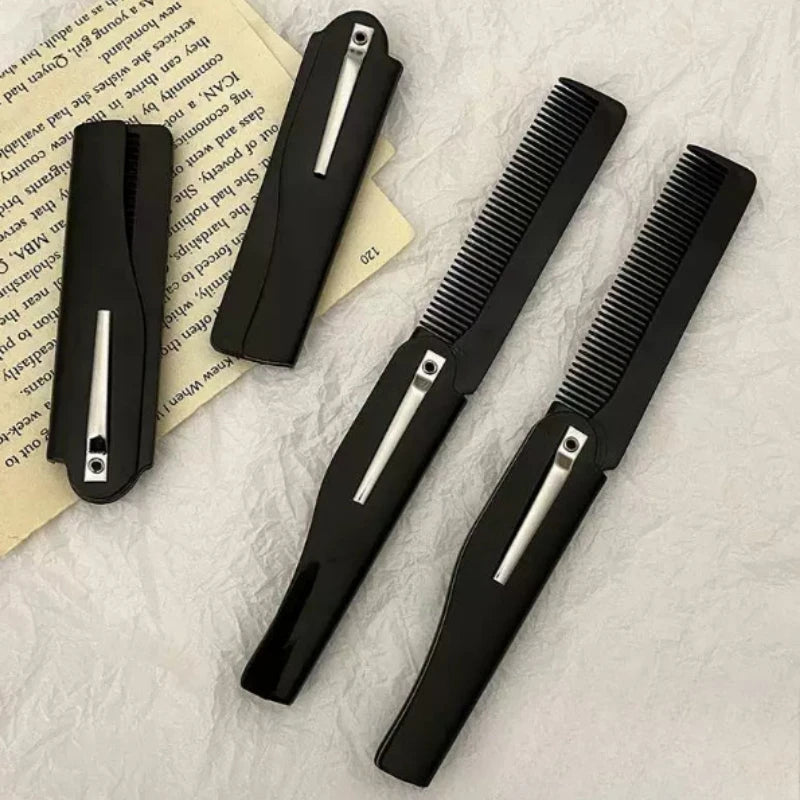 Portable Folding Pocket Hair Comb for Men & Women | Travel Folding Pocket Comb QXL