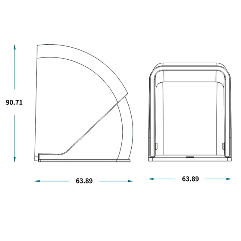 Transparent Doorbell Rain Cover | Outdoor Waterproof Box Doorbell Rain Cover QXL