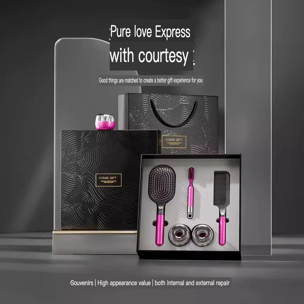 Luxury Air Cushion Comb Gift Box | Birthday & Couples Set Air Cushion Comb QXL