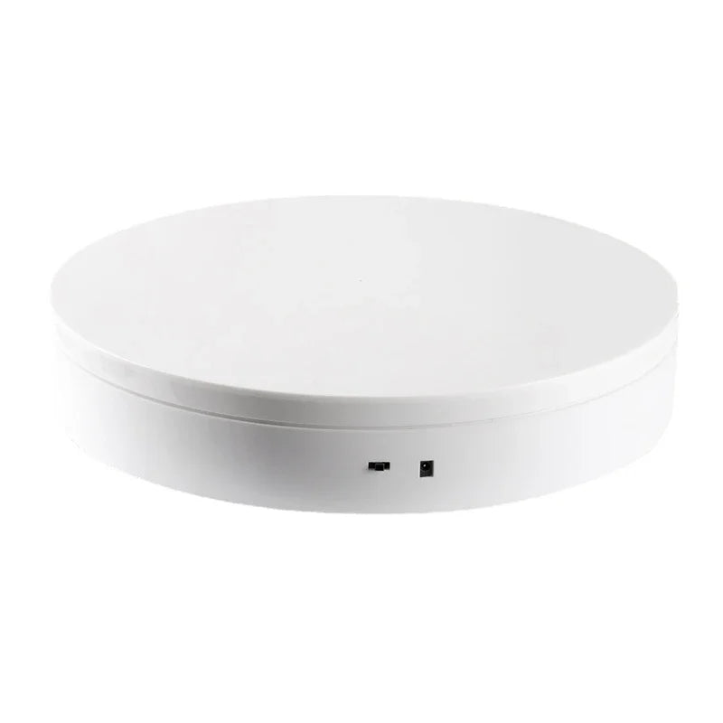 3-in-1 Electric 360° Rotating Display Turntable USB & Battery Rotating Display Stand QXL