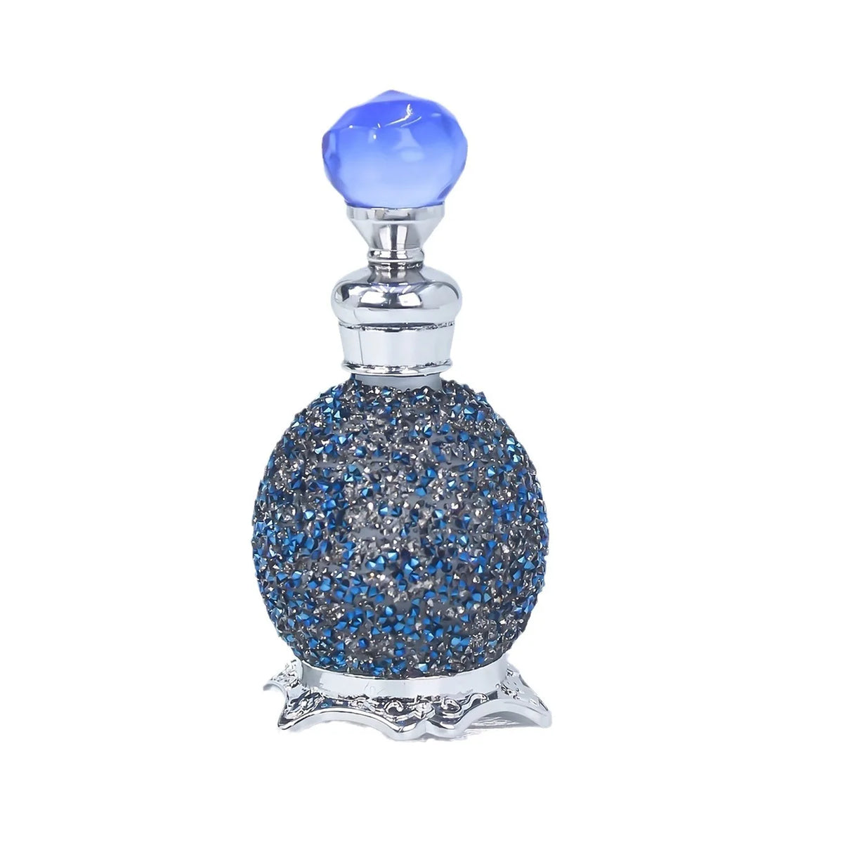 15ml Crystal Luxury Perfume Bottle | Vintage Glass Refillable Perfume Bottle QXL