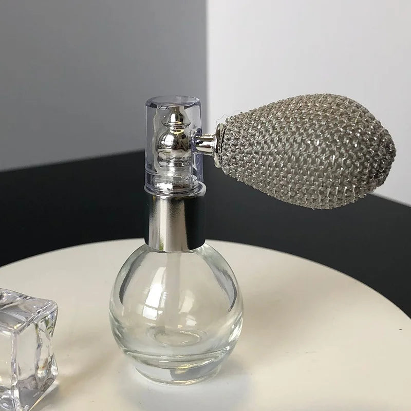 Balloon Glass Perfume Spray Bottle 8ml 10ml | Refillable Perfume Atomizer Bottle QXL