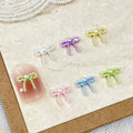 20-Pack 5D Resin Pearl Bow Nail Art Charms | Macaron Bowknot Nail Art Charms QXL 20pcs-21