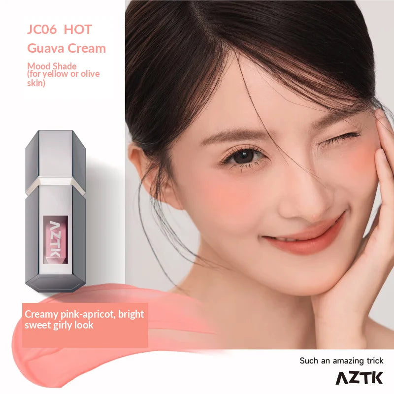 AZTK Jello Liquid Blush | Long-Lasting Sculpting Formula Liquid Blush QXL