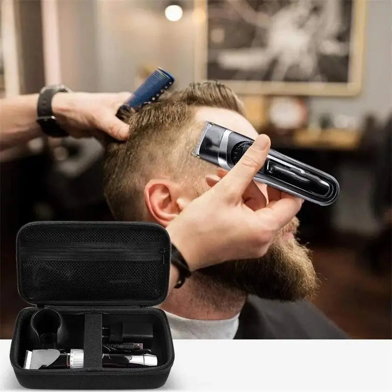 Hair Clipper Storage Bag | Beard Trimmer Organizer Case Grooming Tool Bag QXL