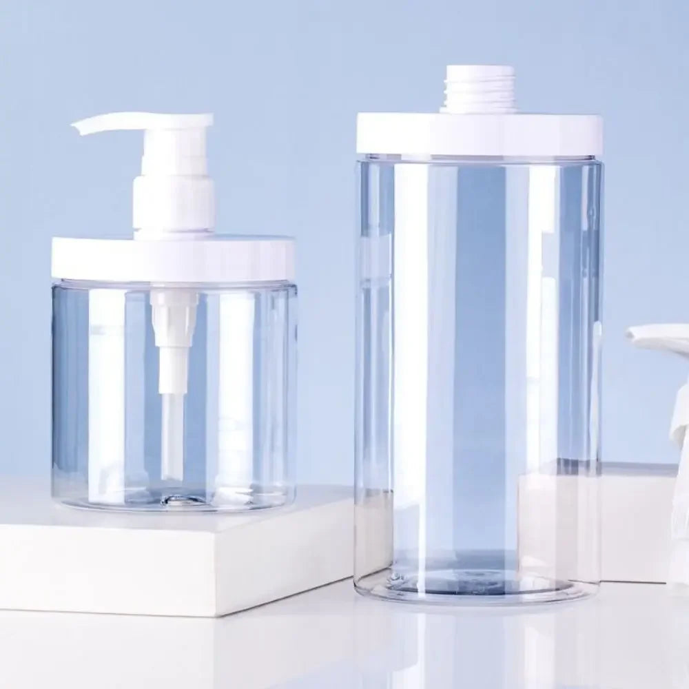 Refillable Pump Dispenser Bottle 500ml & 1000ml | Shampoo Lotion Pump Dispenser Bottle QXL