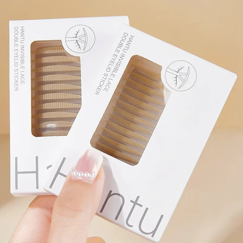 Invisible Double Eyelid Tape Strips – Natural Eye Lift Eyelid Tape Strips QXL