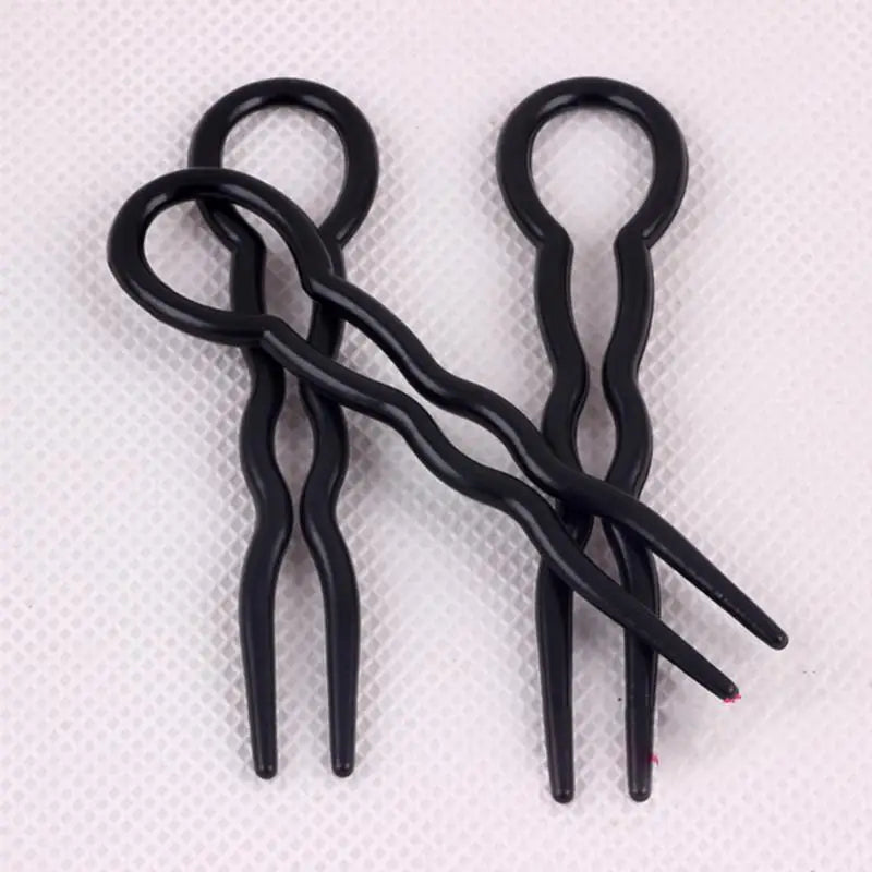 3-Pack Spiral Hair Twist Clips | Braid & Bun Maker Tool Hair Styling Clips QXL
