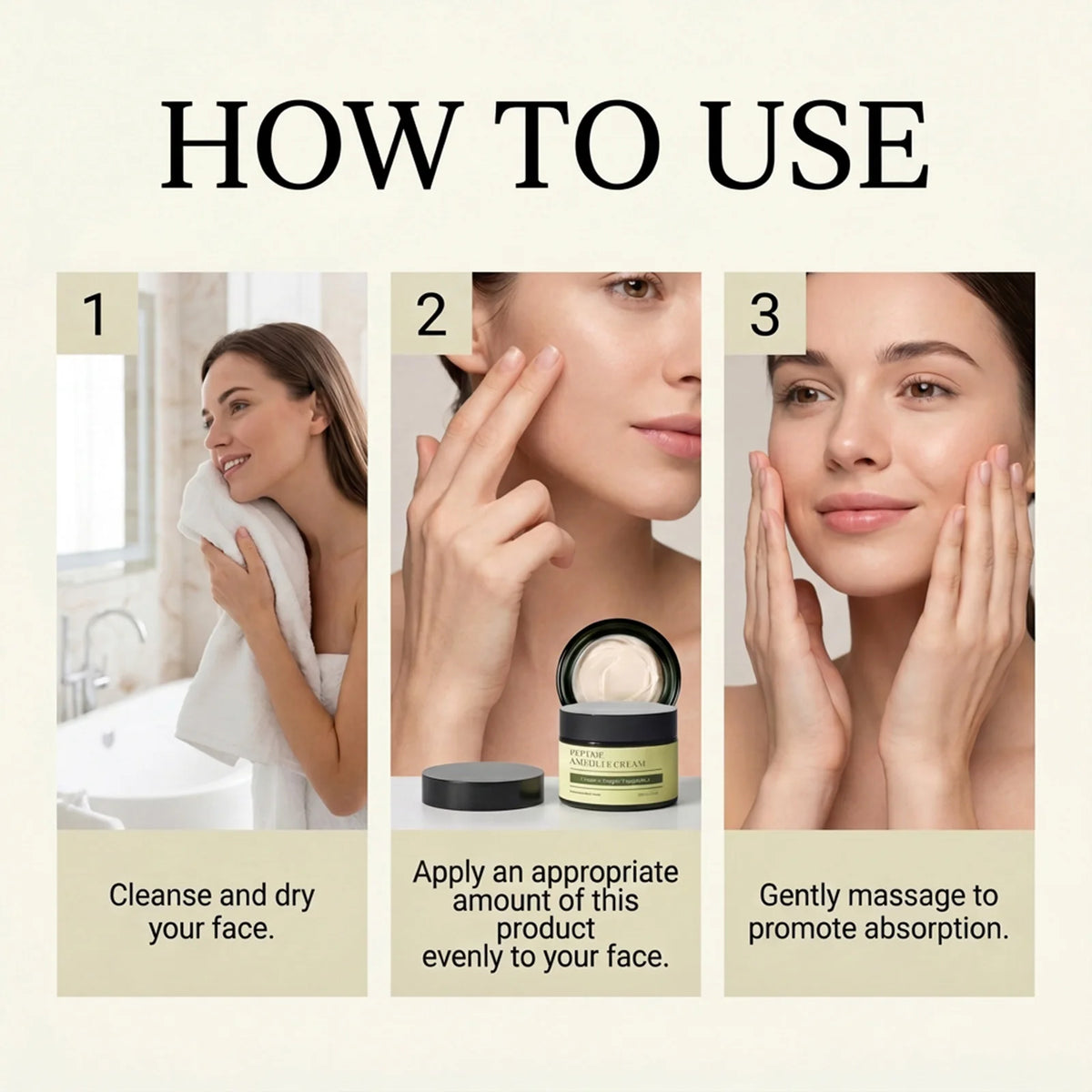 Anti-Wrinkle Hydrating Face Cream | Firming Moisturizer 50g Facial Moisturizer Cream QXL