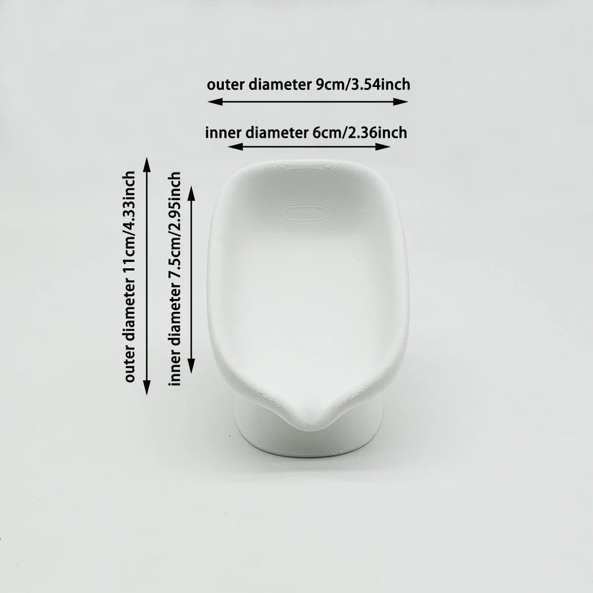 Soap Holder with Drainage Holes | Bathroom & Kitchen Soap Tray Soap Dish Tray QXL