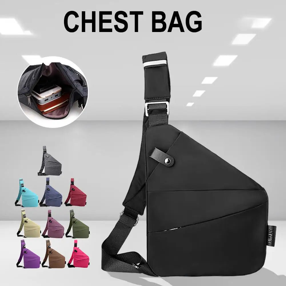 Crossbody Fanny Pack – Waterproof Anti-Theft Sports Chest Bag Crossbody Fanny Pack QXL