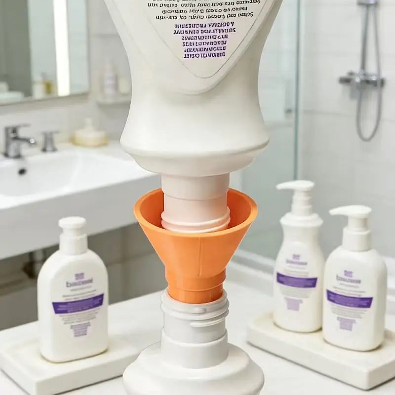 Multi-Purpose Liquid Transfer Funnel | Kitchen & DIY Use Liquid Transfer Funnel QXL