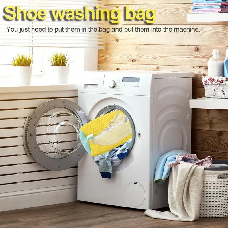 Reusable Mesh Shoe Washing Bags | Anti-Deformation Laundry Shoe Laundry Bag QXL