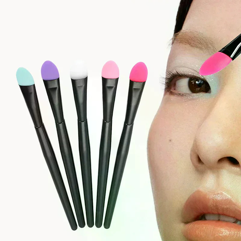YOVIP Silicone Eyeshadow & Lip Brush – Food-Grade Applicator Silicone Makeup Brush QXL