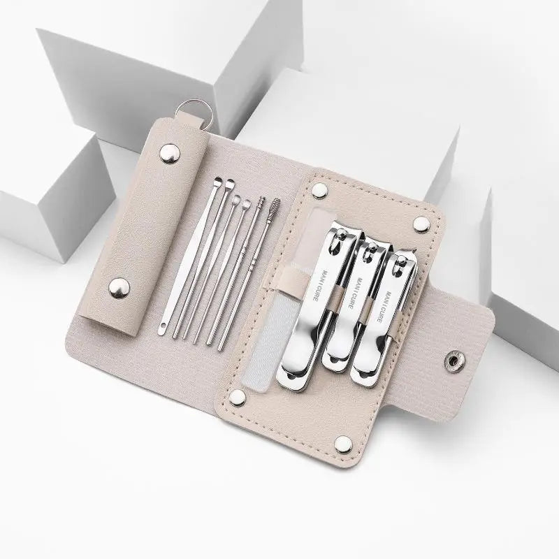 10-Piece Manicure Pedicure Set | High Carbon Steel Nail Kit Nail Grooming Kit QXL A5