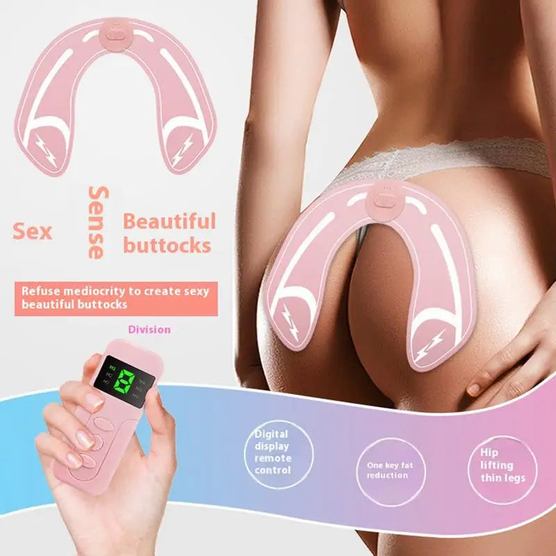 EMS Glute Trainer with Wireless Remote | 6 Modes, 10 Levels EMS Glute Trainer QXL