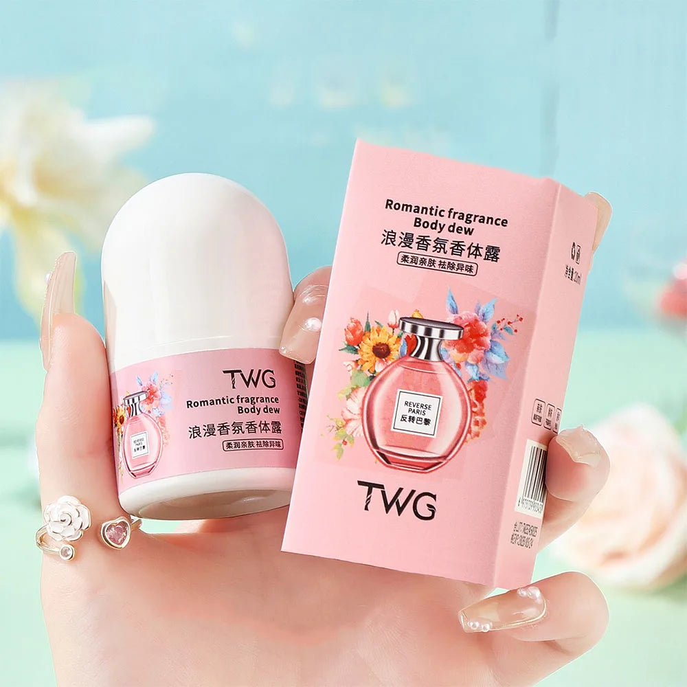Solid Perfume Roll-On Stick | Woody Floral Fruity Scent Solid Roll-On Perfume QXL