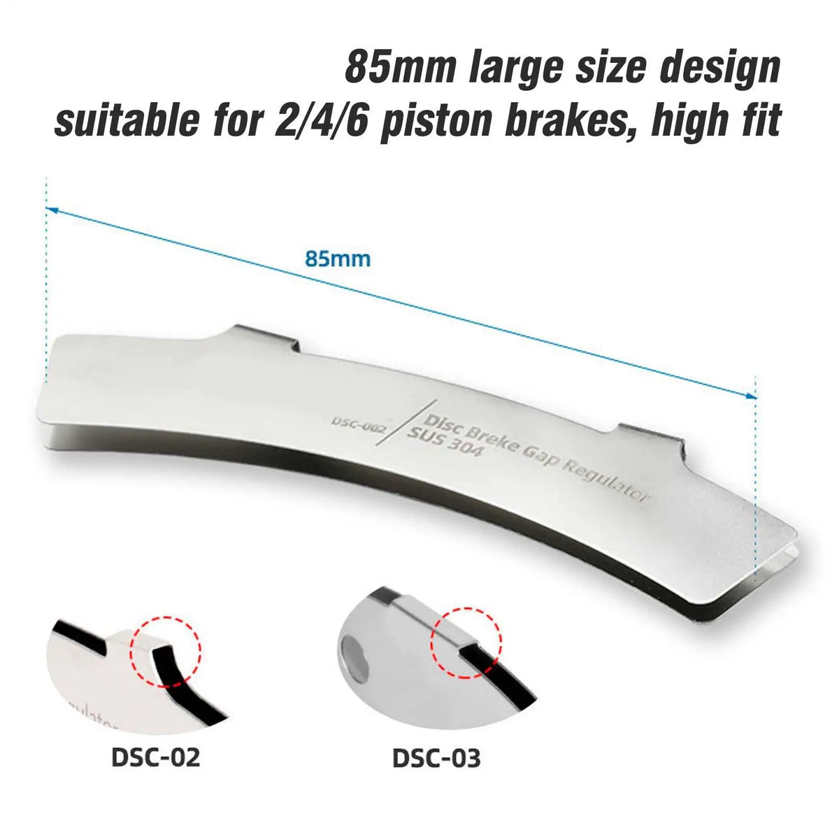 Bike Disc Brake Caliper Alignment Tool | Stainless Steel Brake Alignment Tool QXL