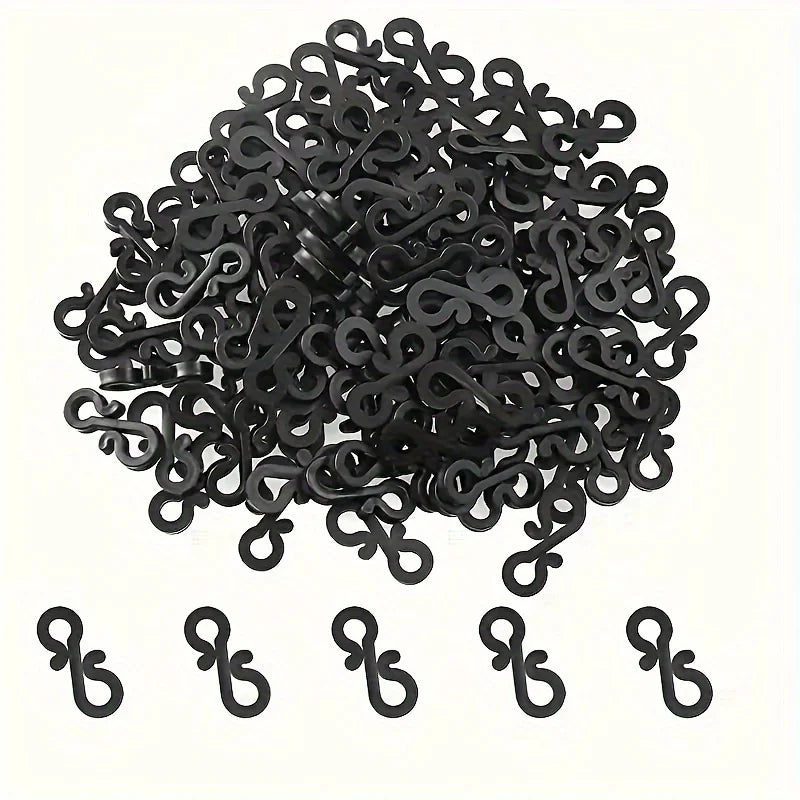 Mini S-Clip Gutter Hooks for Christmas Lights | Easy Install Christmas Light Clips QXL
