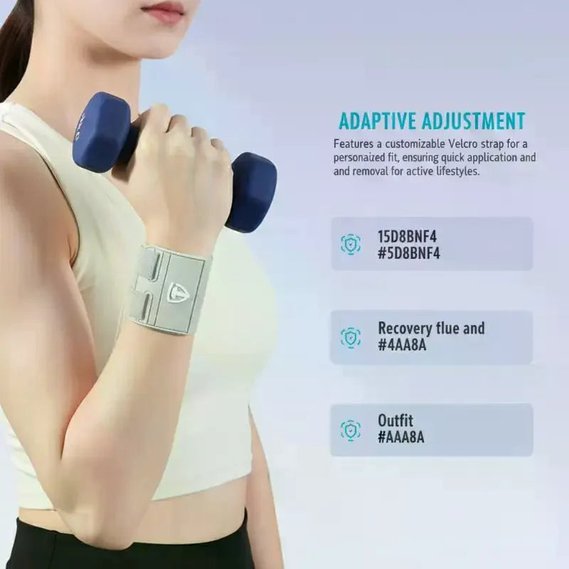 Adjustable Wrist Brace | Dual-Strap Compression Support Wrist Compression Brace QXL