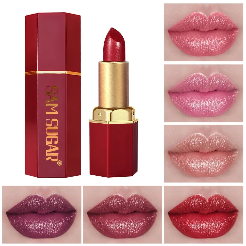 6-Pc Matte Velvet Nude Lipstick Set | Waterproof Long-Lasting Matte Lipstick Set QXL