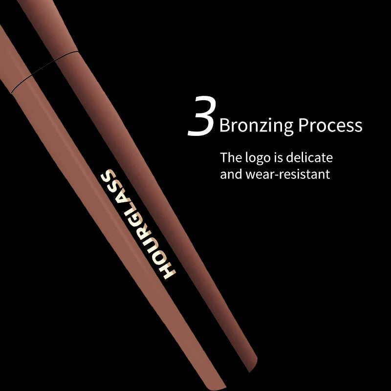 Hourglass 7-Piece Mini Portable Makeup Brush Set | Animal Hair Makeup Brush Set QXL