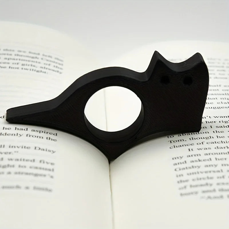 3D Printed Cat Bookmark | Kitten Page Holder Clip Novelty Bookmark QXL