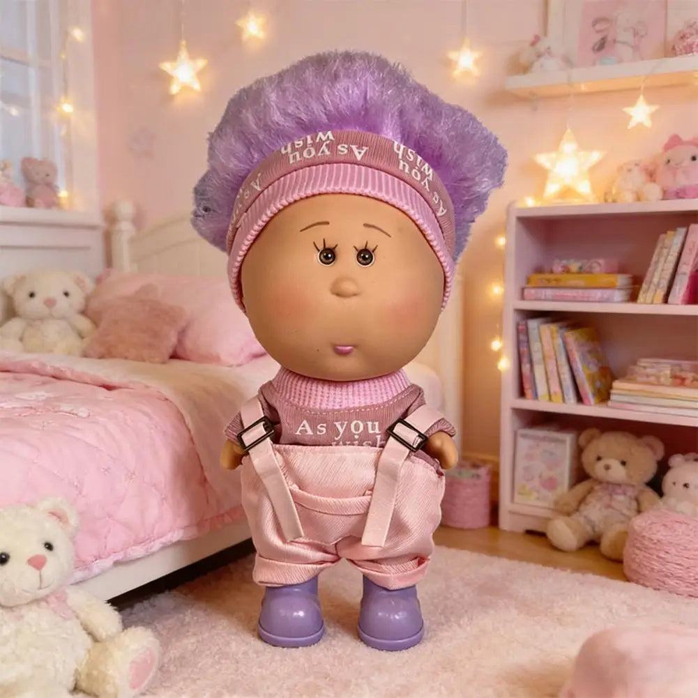 Spanish Potato Doll Mia 18cm Vinyl Plush Body Gift Toy Collectible Plush Doll QXL