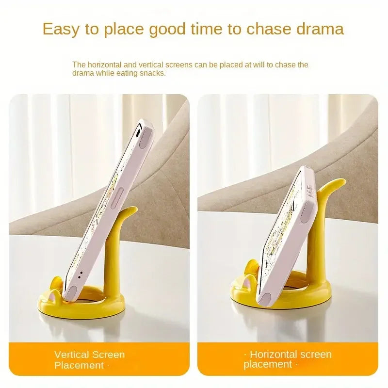 Cartoon Cat Phone Stand | Adjustable Angle Desktop Holder Phone Stand QXL