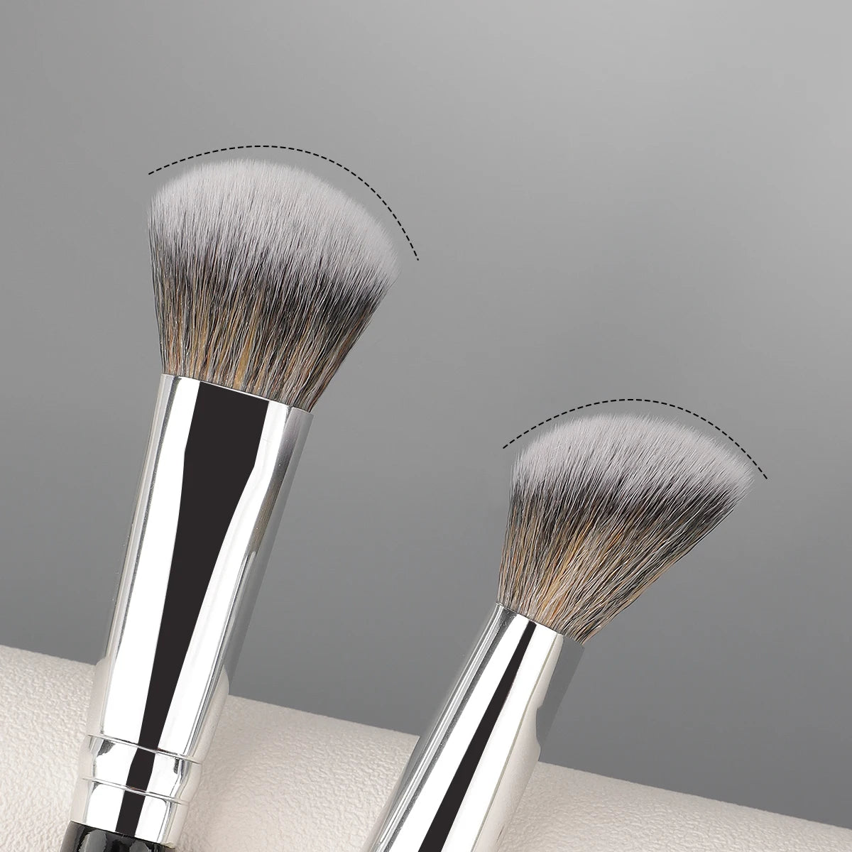 RANCAI Peach Heart Blush Brush | Powder, Cream & Liquid Blush Makeup Brush QXL