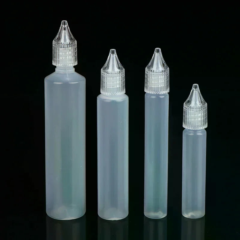 5-Pack Refillable Pen-Shape Dropper Bottles 10–50ml | PE Refillable Dropper Bottle QXL
