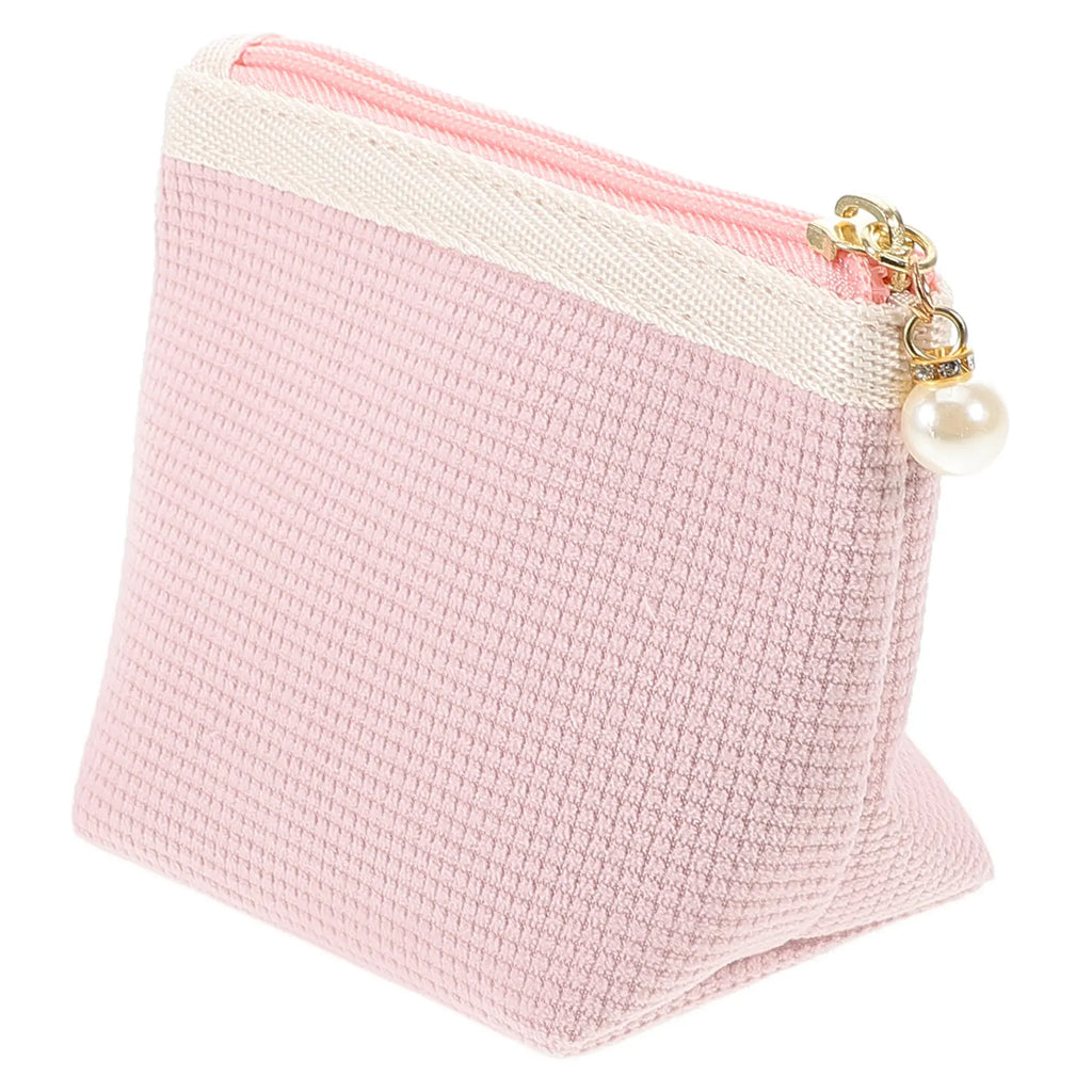 Mini Corduroy Lipstick Organizer Bag | Travel Makeup Pouch Cosmetic Travel Pouch QXL